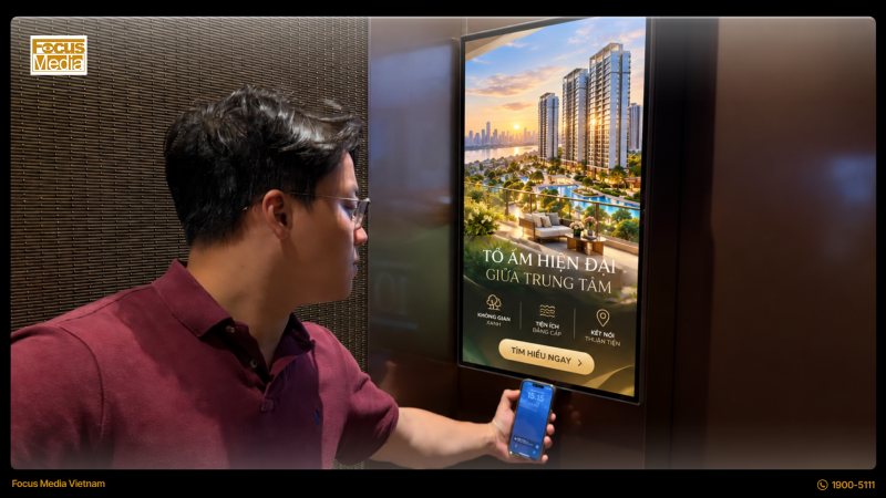 NFC Trong Quảng Cáo Thang Máy: Mở Rộng Trải Nghiệm Sau Thông Điệp Thương Hiệu