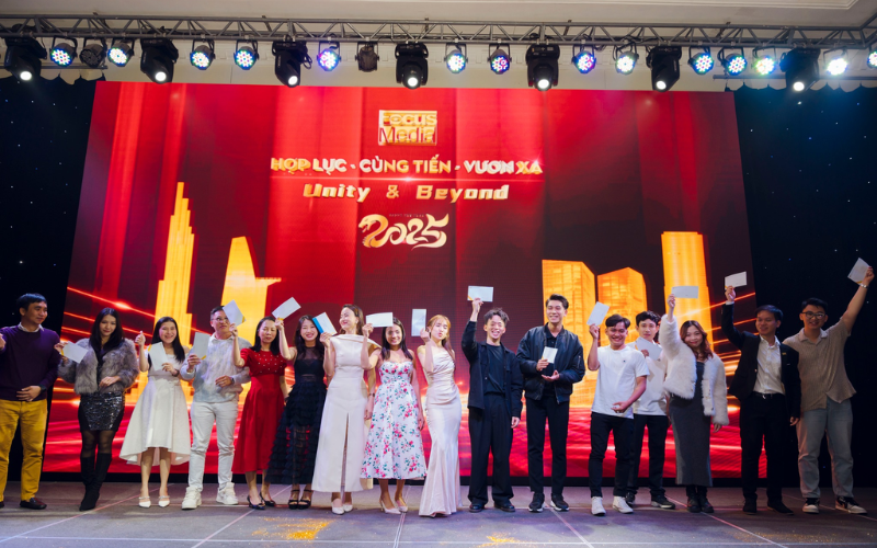 FOCUS MEDIA VIETNAM YEAR END PARTY 2024 | HỢP LỰC – CÙNG TIẾN – VƯƠN XA