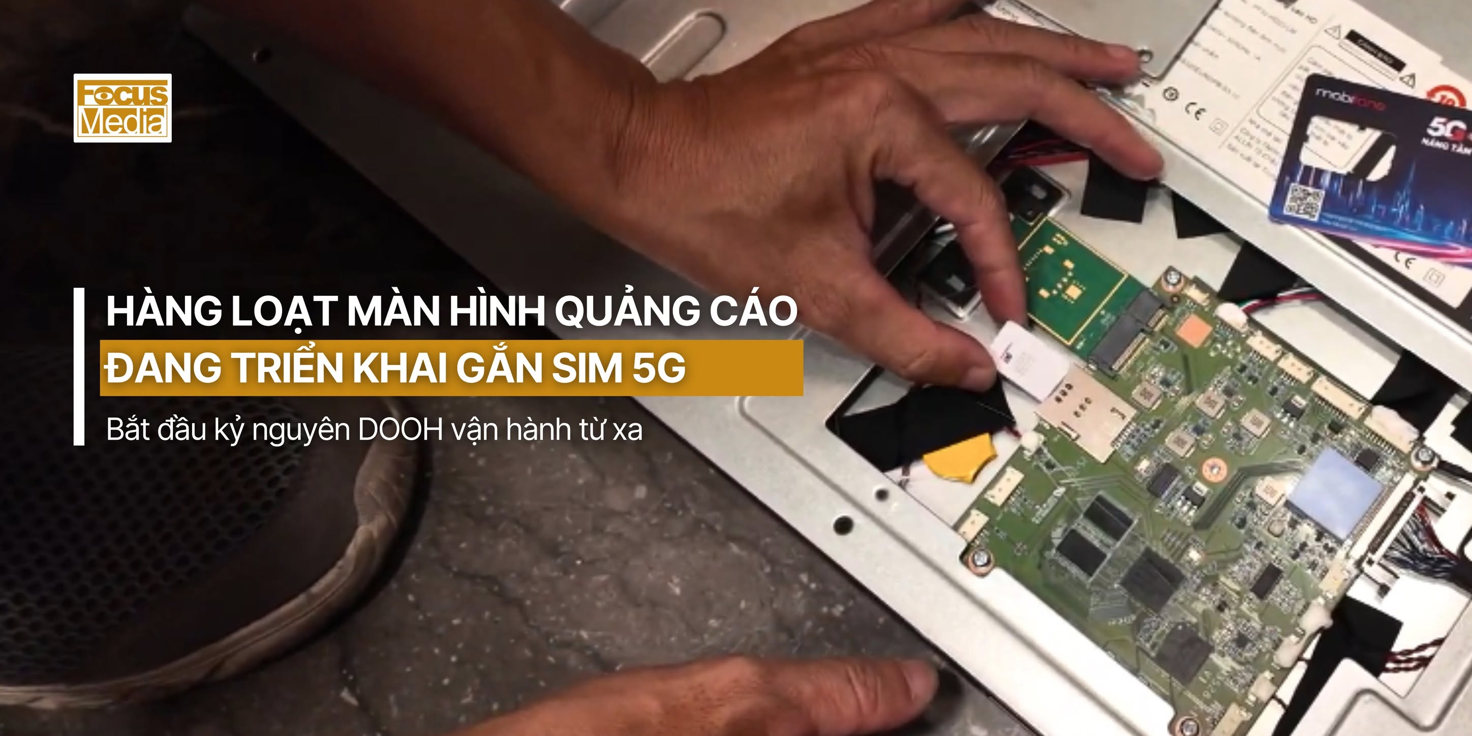 Truyền dữ liệu từ xa: Bước dịch chuyển bắt buộc của hạ tầng DOOH