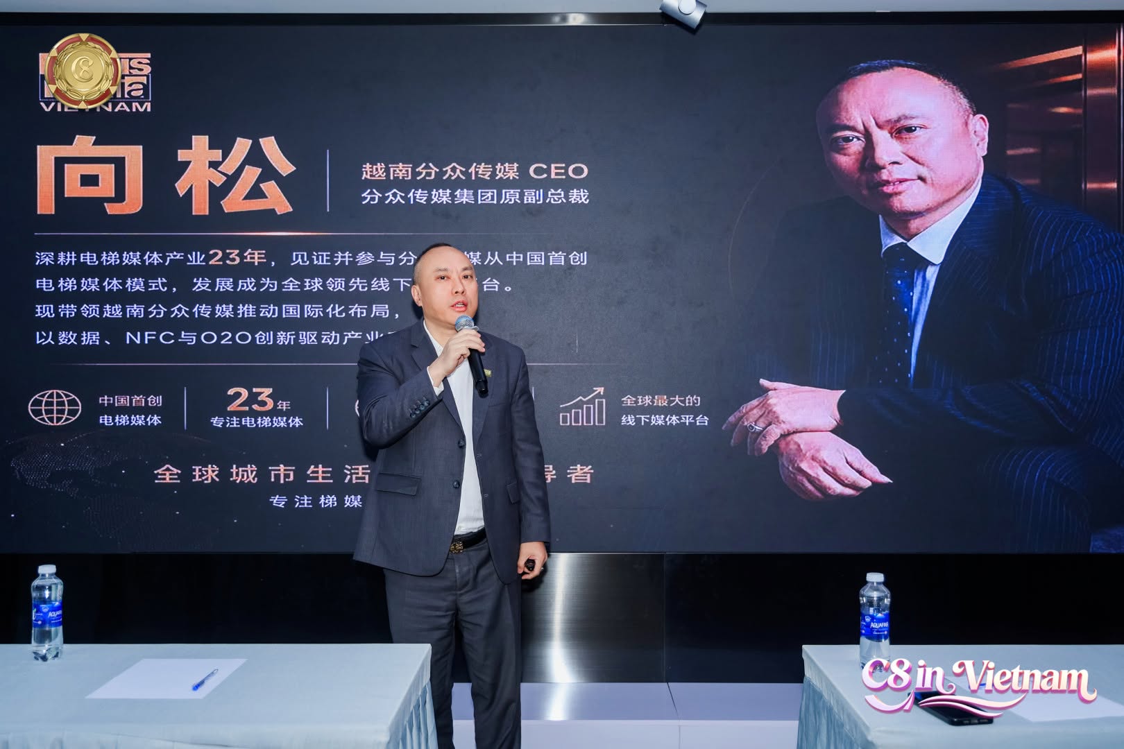 CEO Focus Media Việt Nam chia sẻ tầm nhìn DOOH tại Đại học Thanh Hoa